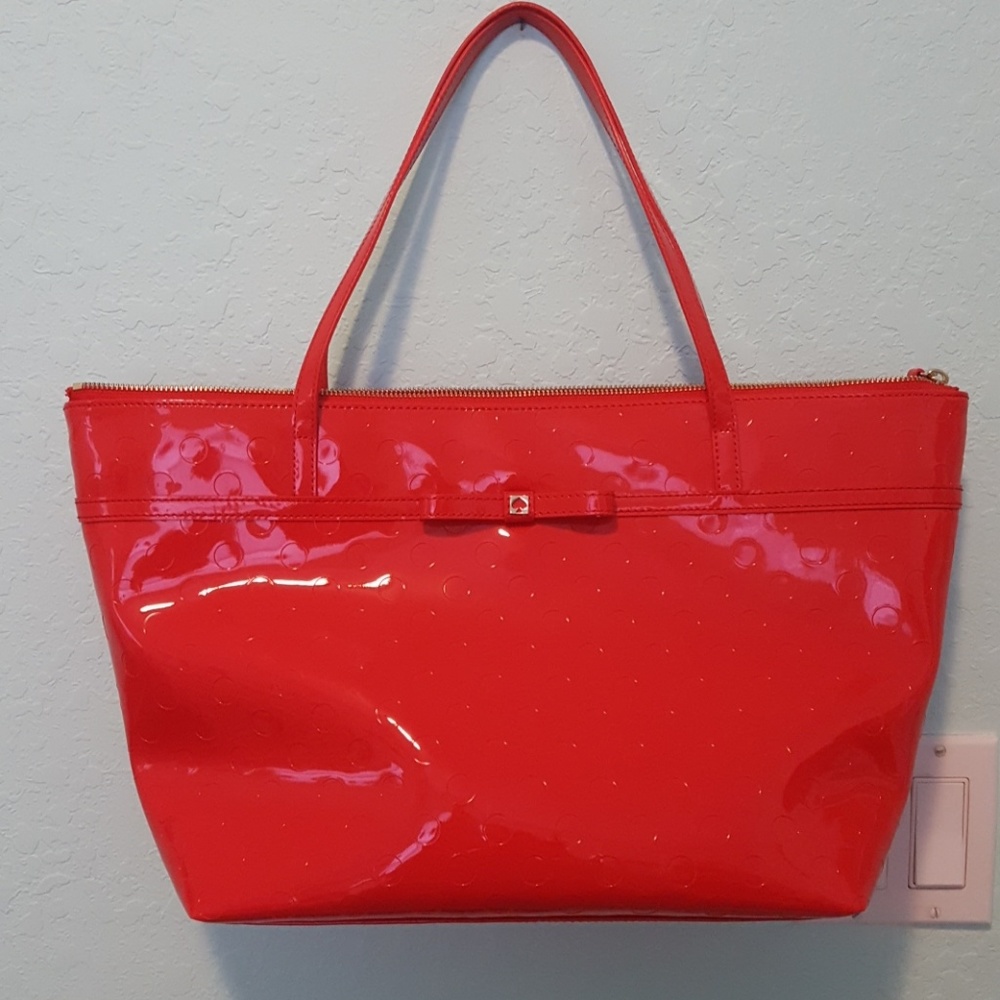 NWOT kate spade red tote